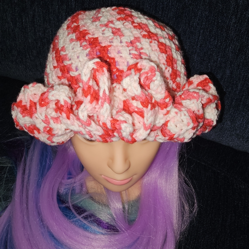 Handmade crochet bucket hat